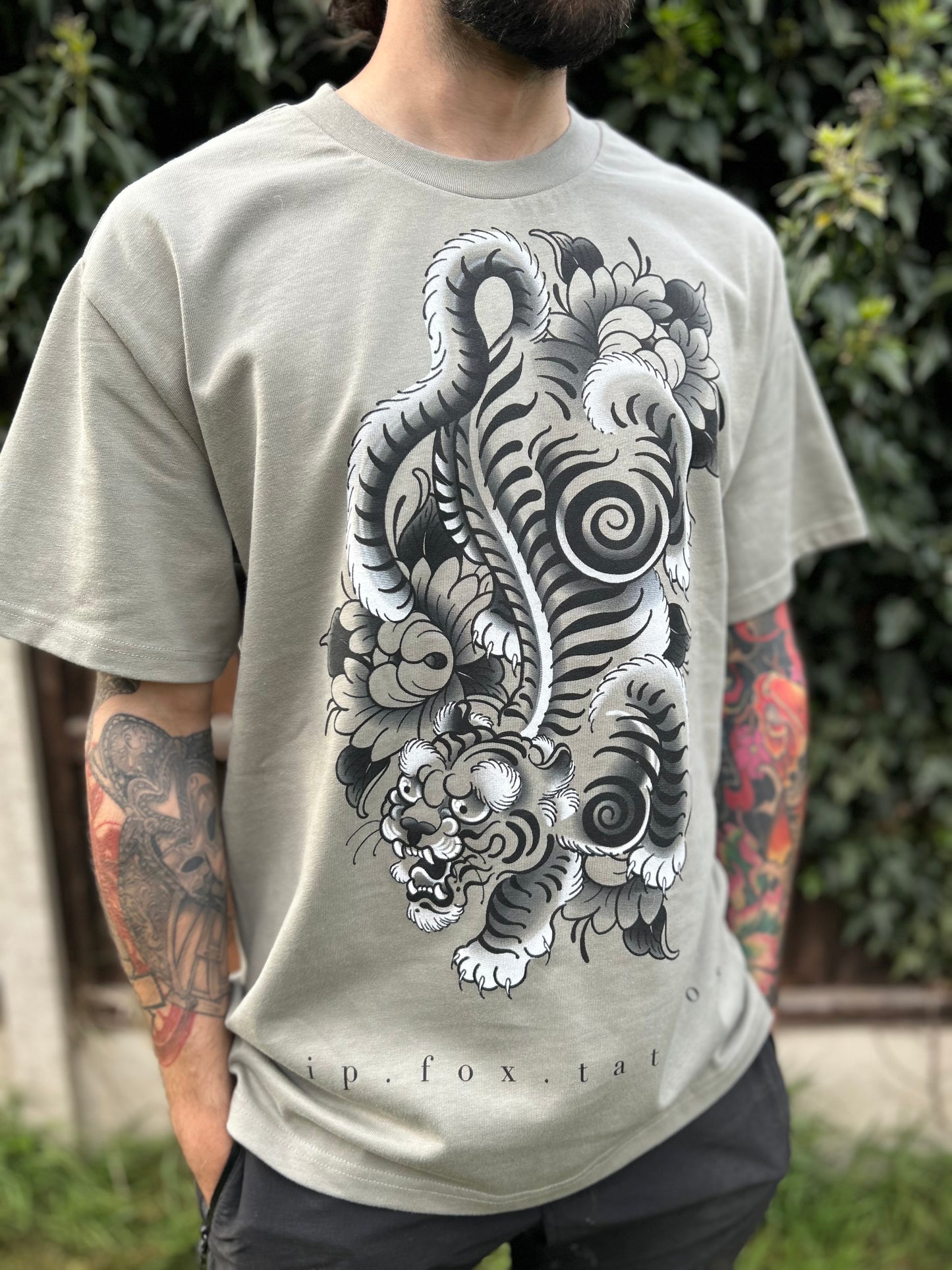 Tibetan tiger tee by Pip Fox