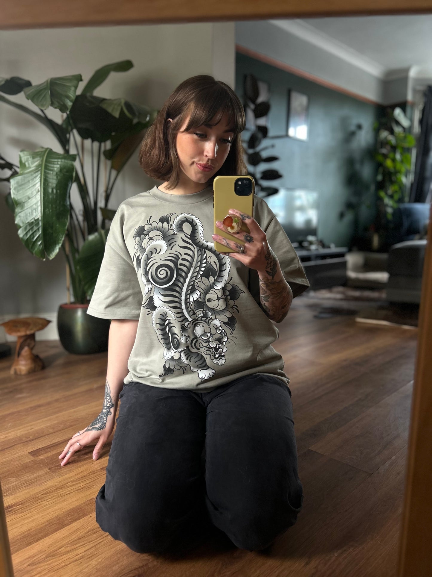 Tibetan tiger tee by Pip Fox