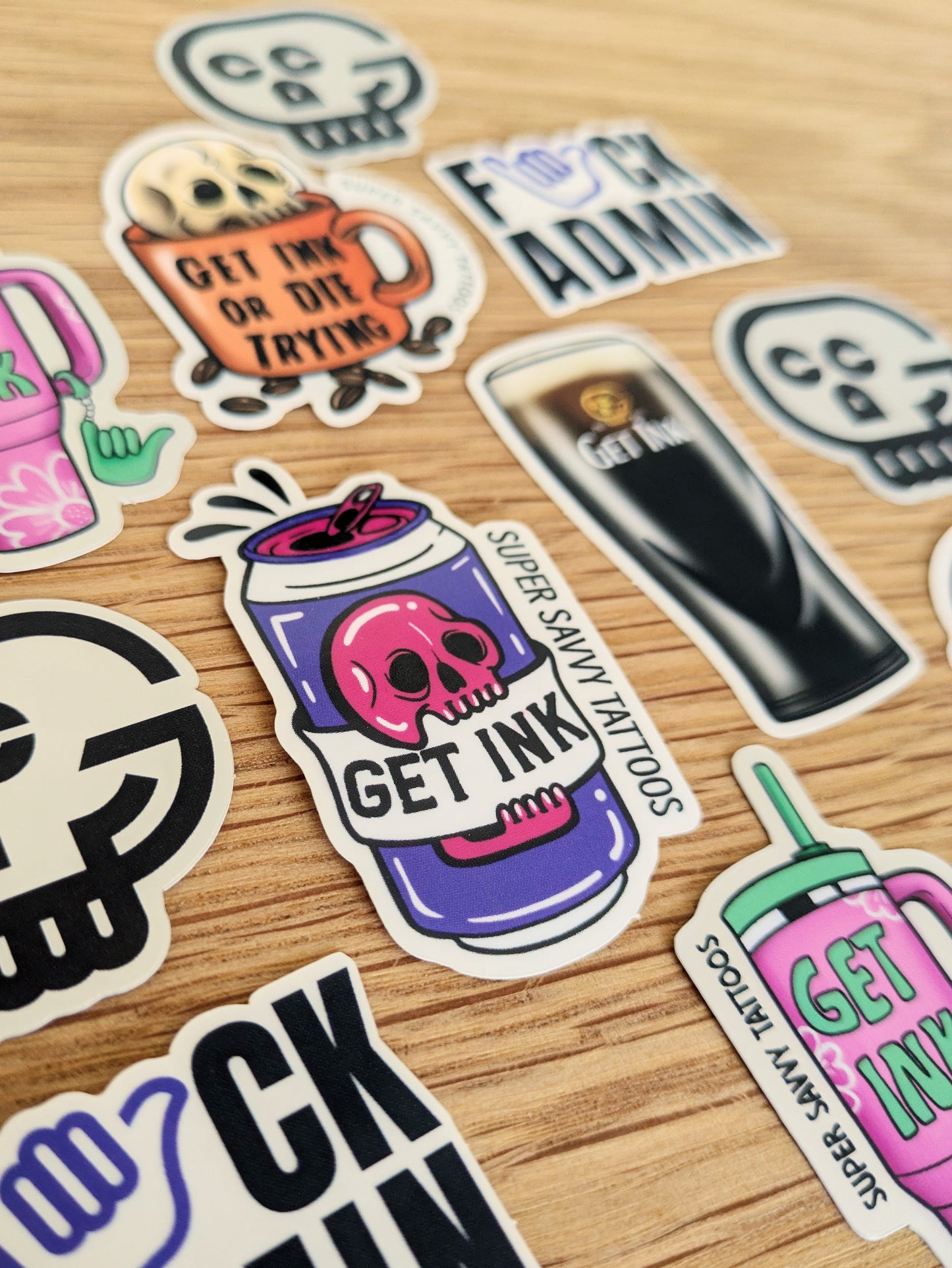 Get Ink Sticker Pack