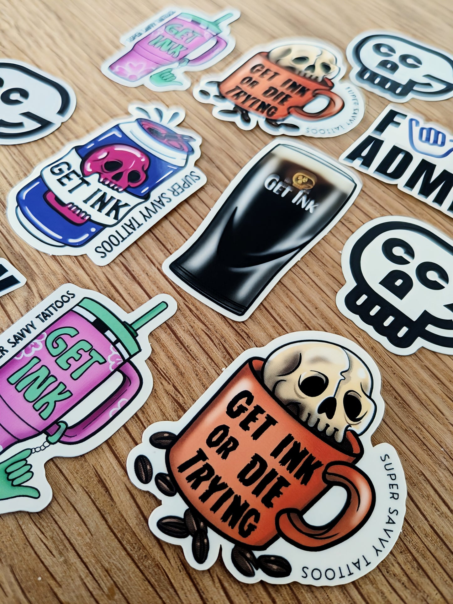 Get Ink Sticker Pack