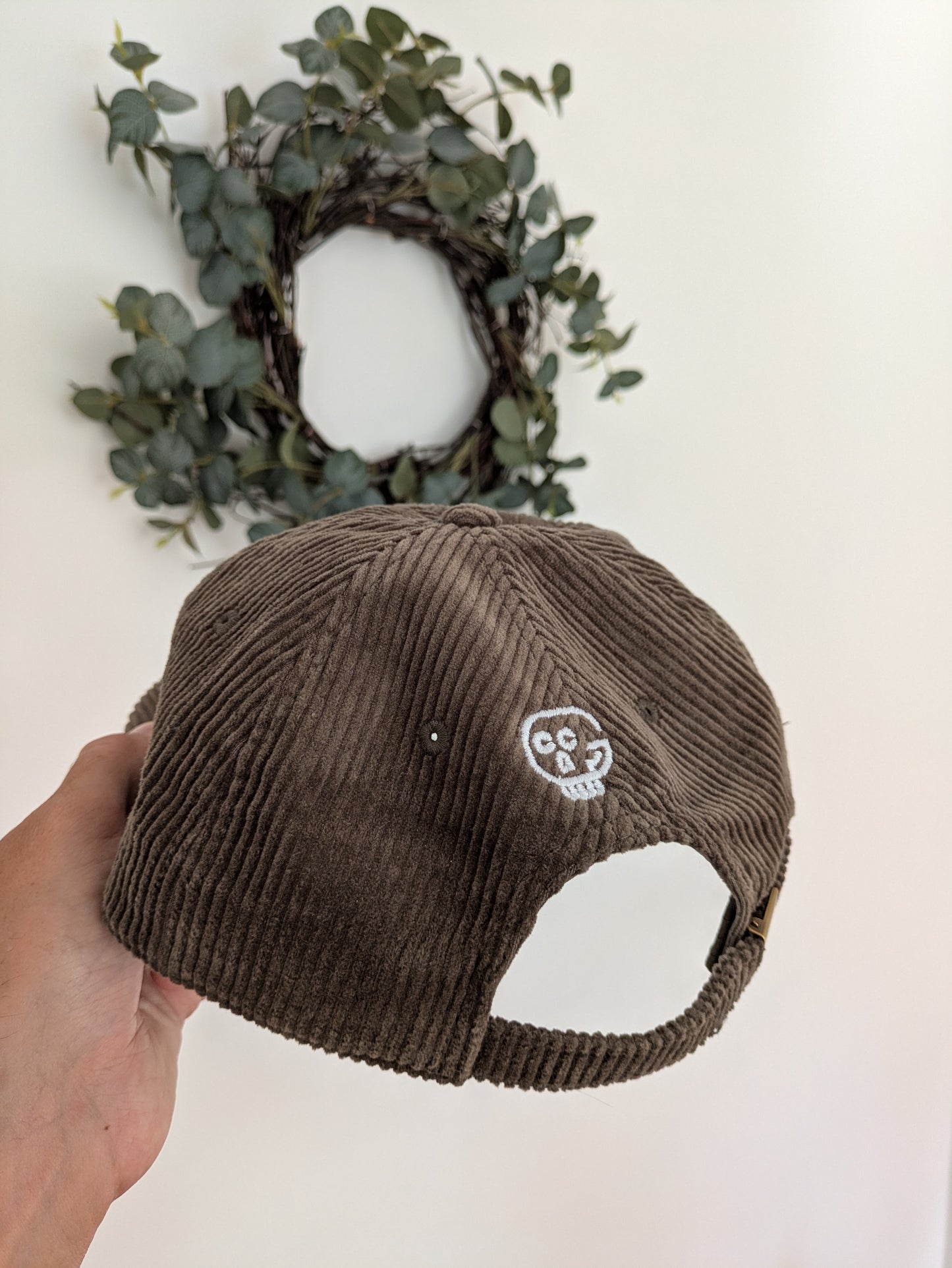 Walnut cord cap