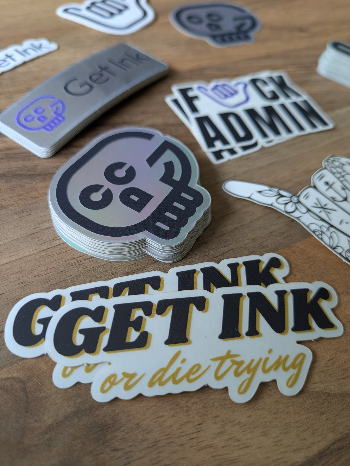 Get Ink Sticker Pack