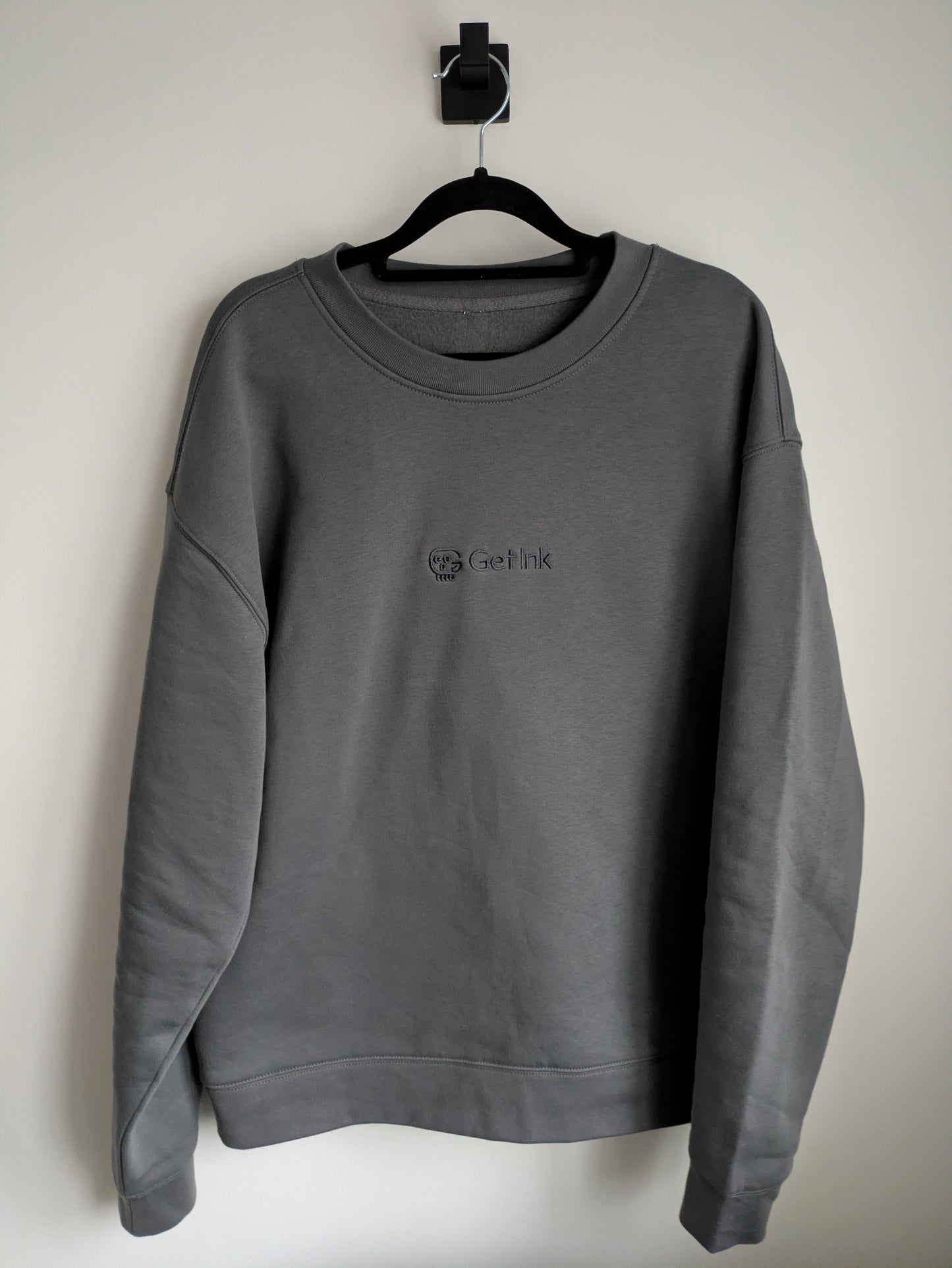 Floral skull sweater